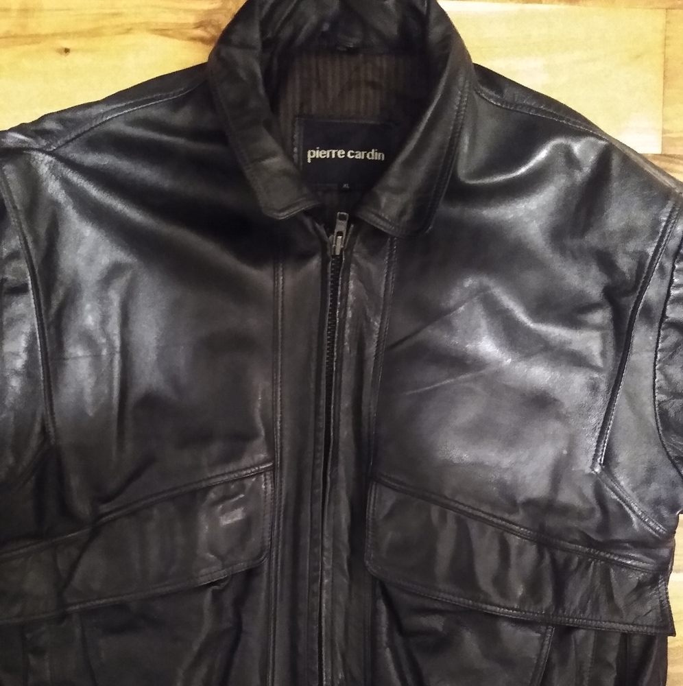 Vintage Pierre Cardin lambskin leather Jacket